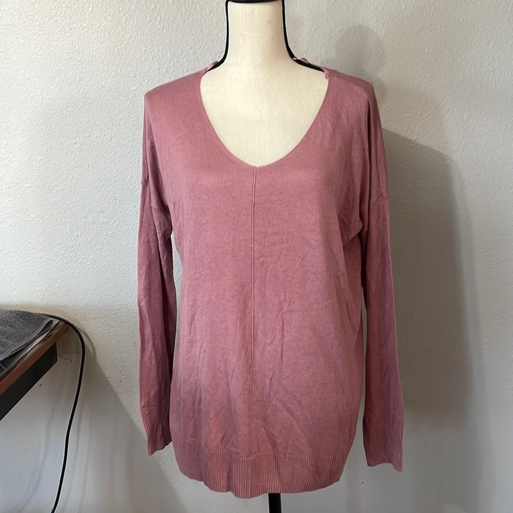 Hippie Rose NWT Lightweight Mauve Sweater